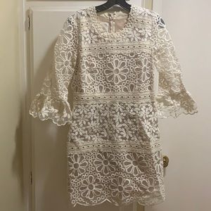 White Anna Sui dress